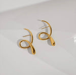 Minimalist Line art Earrings