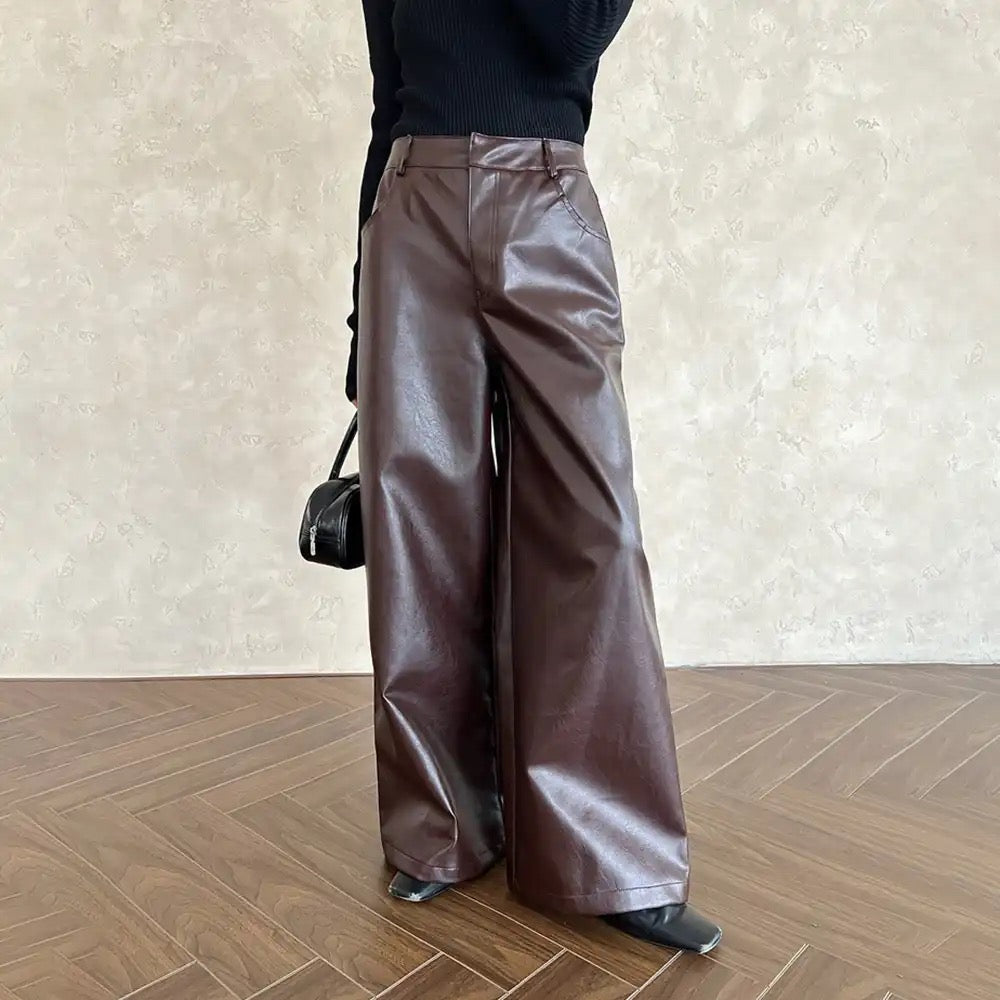 Audrey Leather Pants