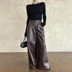 Audrey Leather Pants