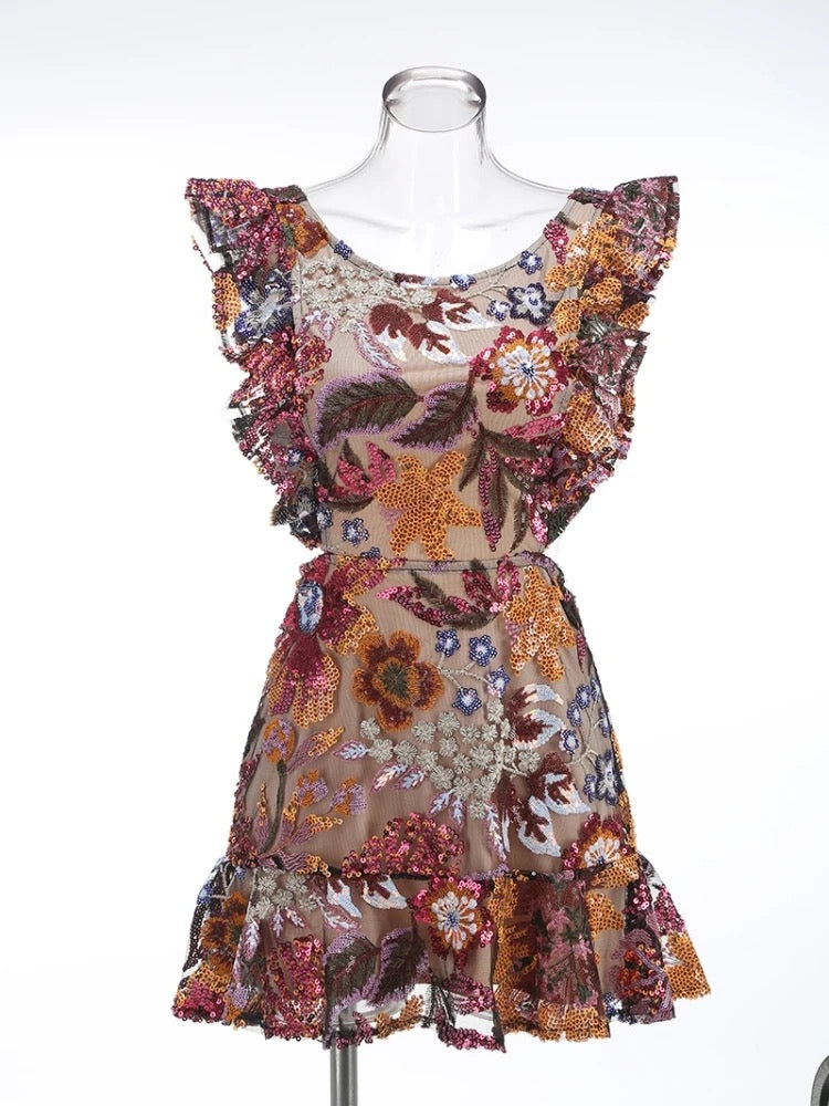 Jamia Sequin Dress