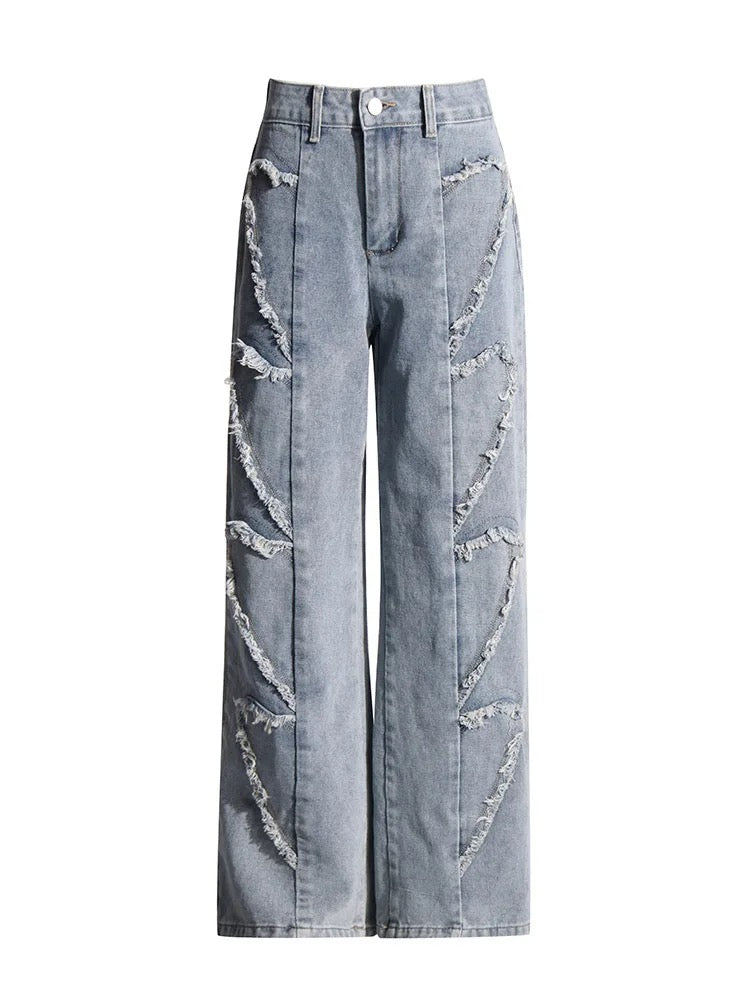 Dorina Fringed Jeans